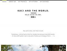 Tablet Screenshot of kaciclairest.com